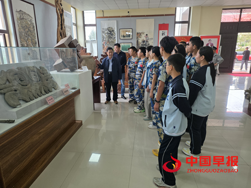 枣庄市二十九中到瑞琴艺术馆开展研学活动(图4)